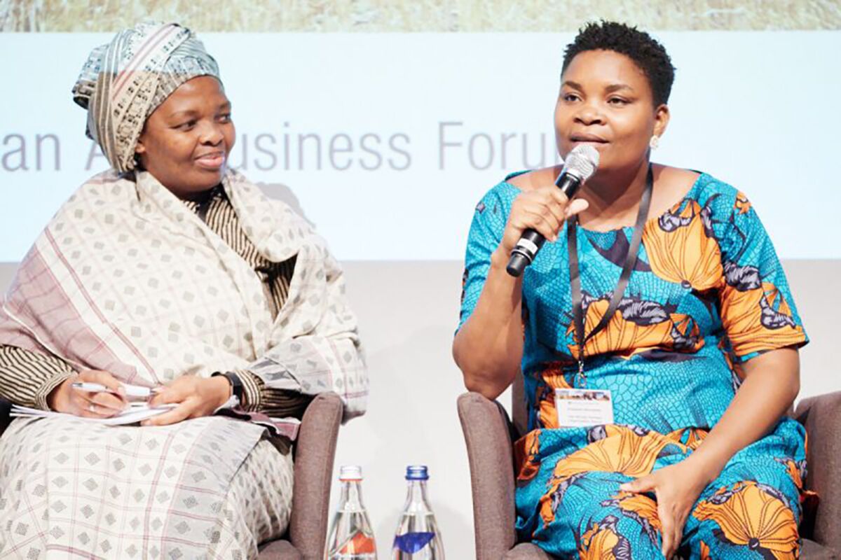 Modern technologies strengthen the important role of women farmers as entrepreneurs: "Making farming a business!" Photo: Studio Fabian Hammerl / Africa Association