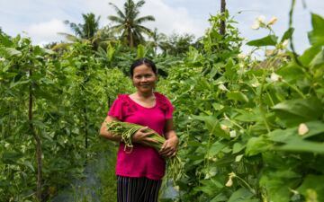 Quinoa könnte in Zentralasien ein riesiges Potenzial haben, wo das Aralseebecken besonders stark von der Versalzung betroffen ist. Foto: ICBA