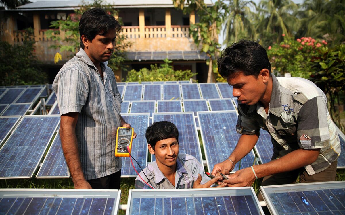 Grüne Geschäftsideen auf dem Land
